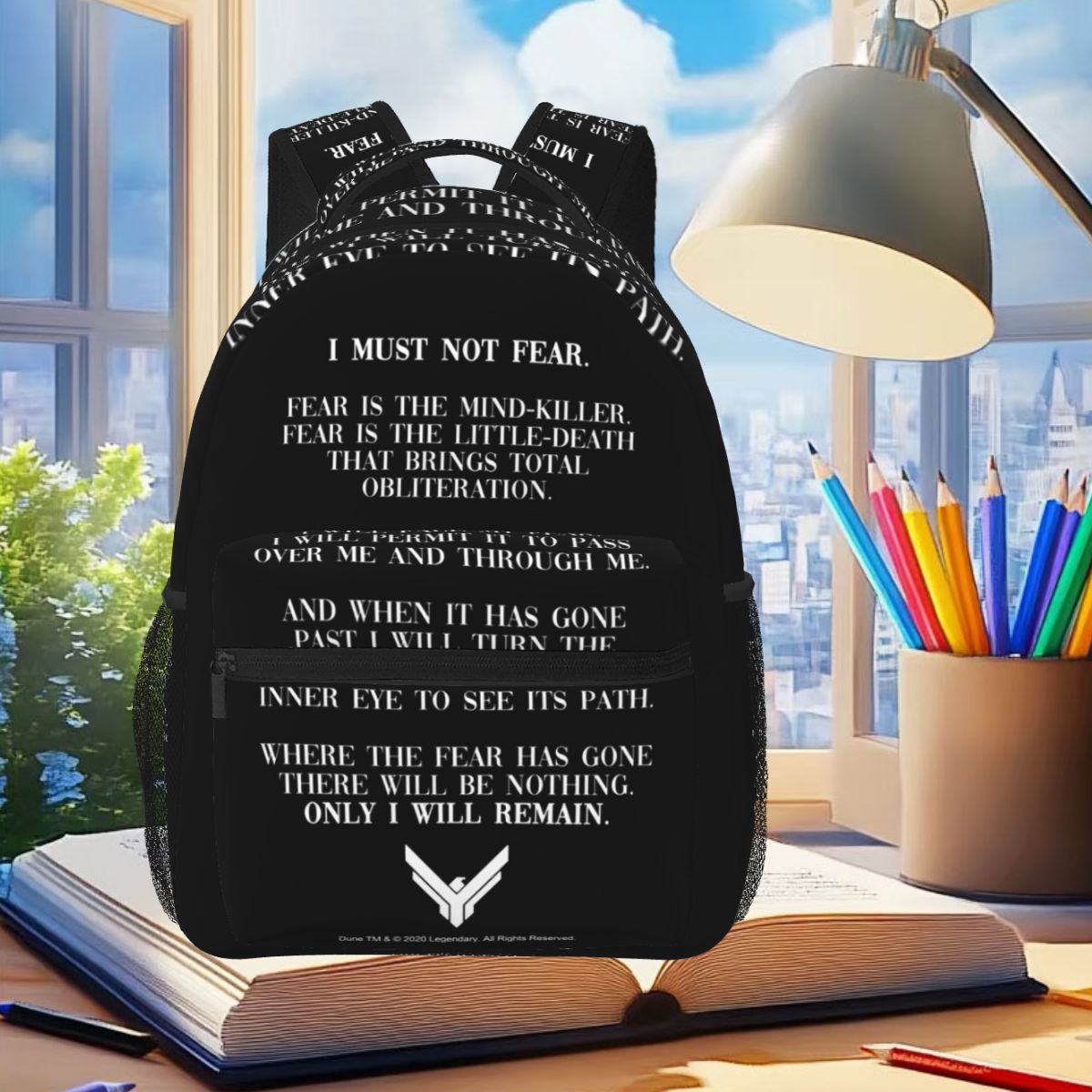 Women Bags Dune - Litany Against Fear Dune 2020 Quote