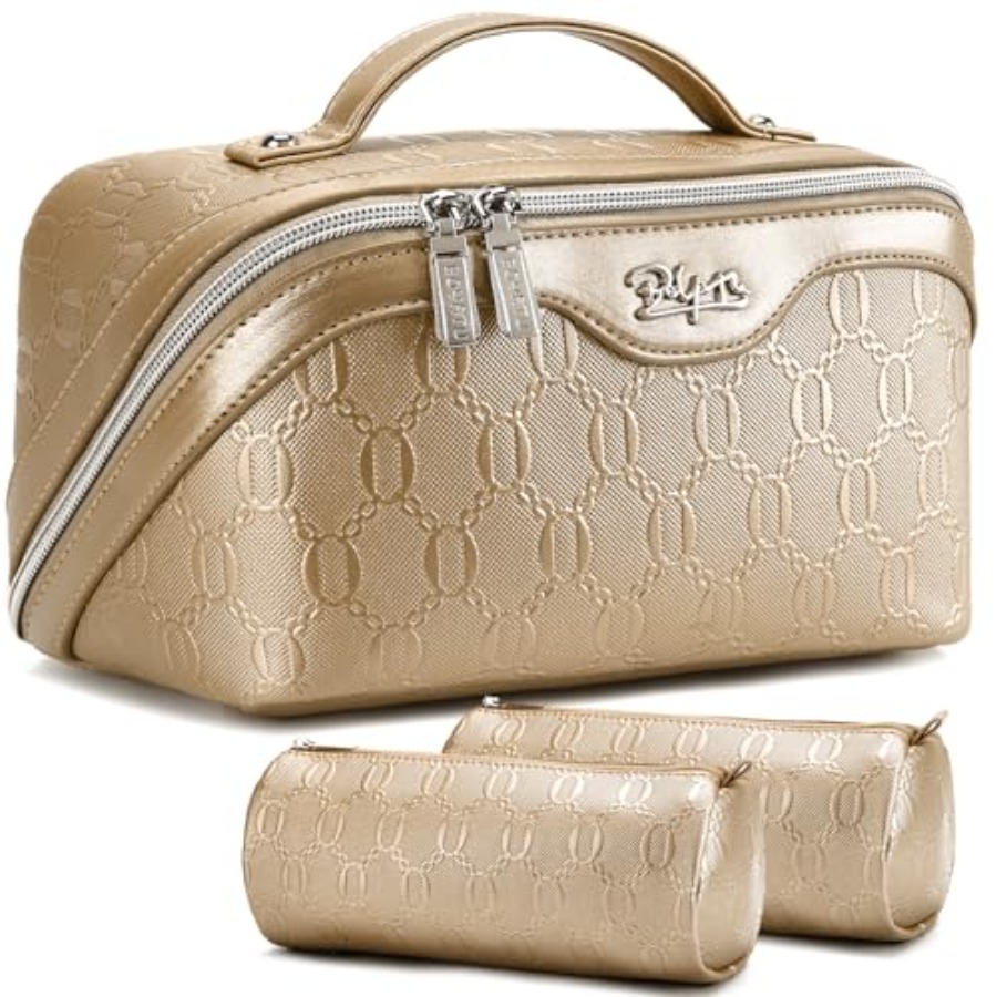 Women Bags For Travel - Travel Makeup Bag for Women: Cosmetic