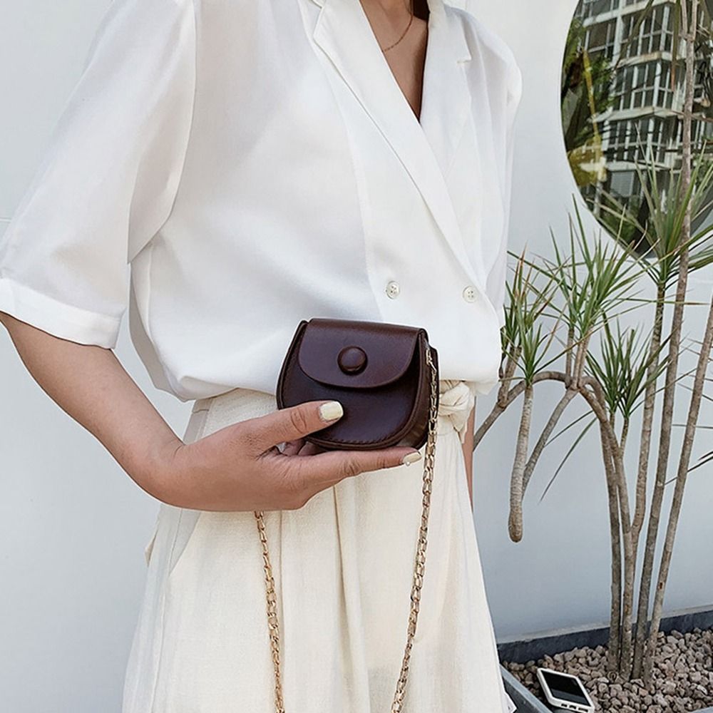 Saddle Bag Leather - PU Leather Small Bag Coin Purse