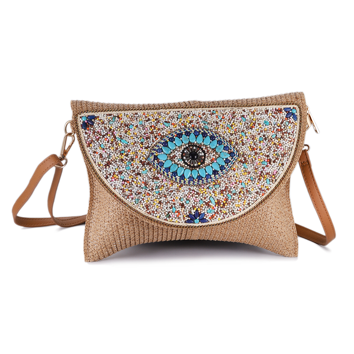 Bohemian Evil Eye Embroidered  - Women Bags Handmade reseña y precio