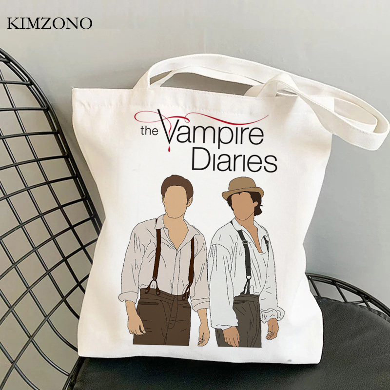 the Vampire Diaries shopping b - Women Bags Jute reseña y precio