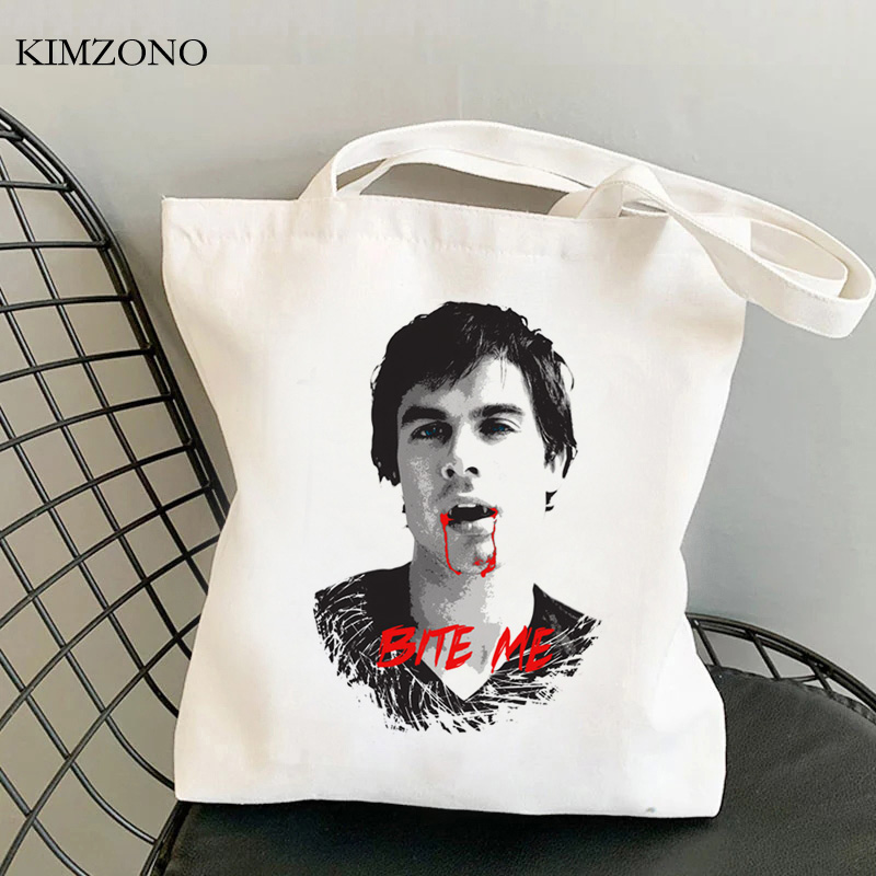 the Vampire Diaries shopping b - Women Bags Jute reseña y precio