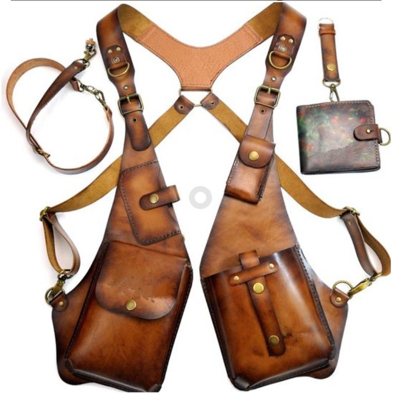 Retro Square Leather Crossbody - Women Bags Purses reseña y precio