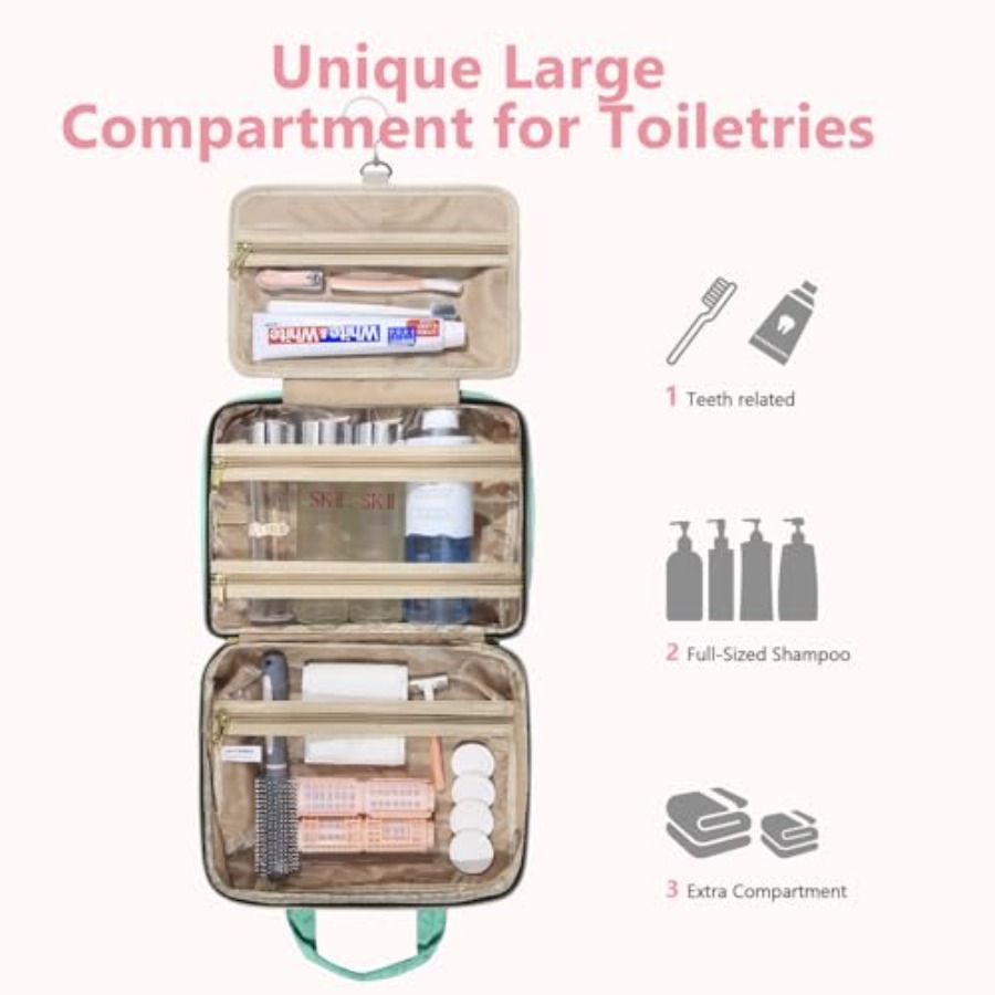 Detachable Travel Toiletry Bag - Women Bags For Travel reseña y precio