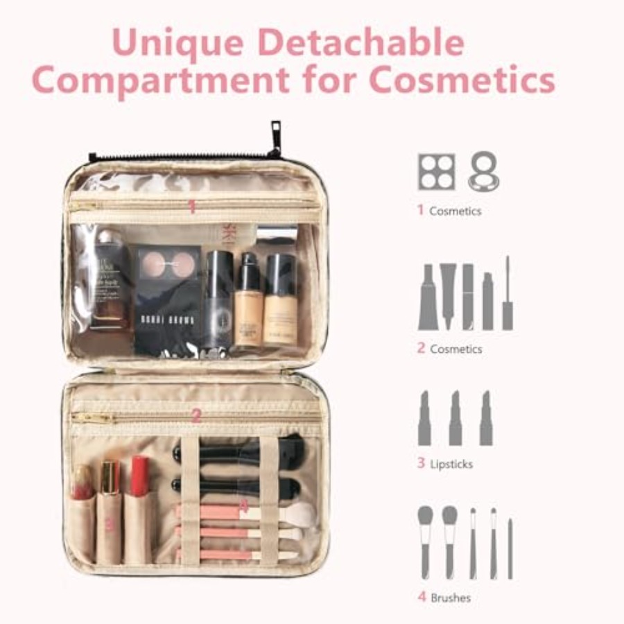 Detachable Travel Toiletry Bag - Women Bags For Travel reseña y precio