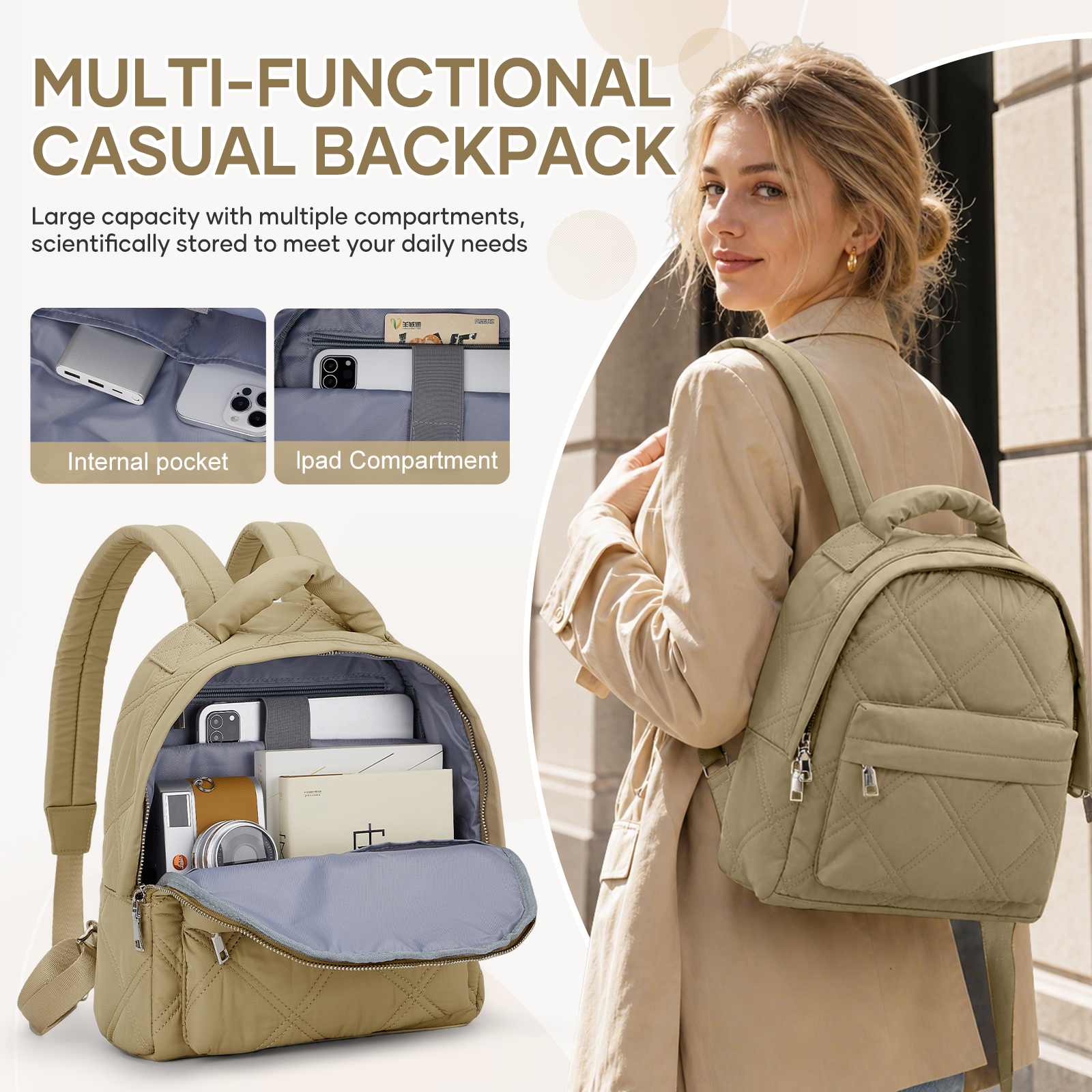 Women's Backpack Fashion Backp - Women Bags Work reseña y precio