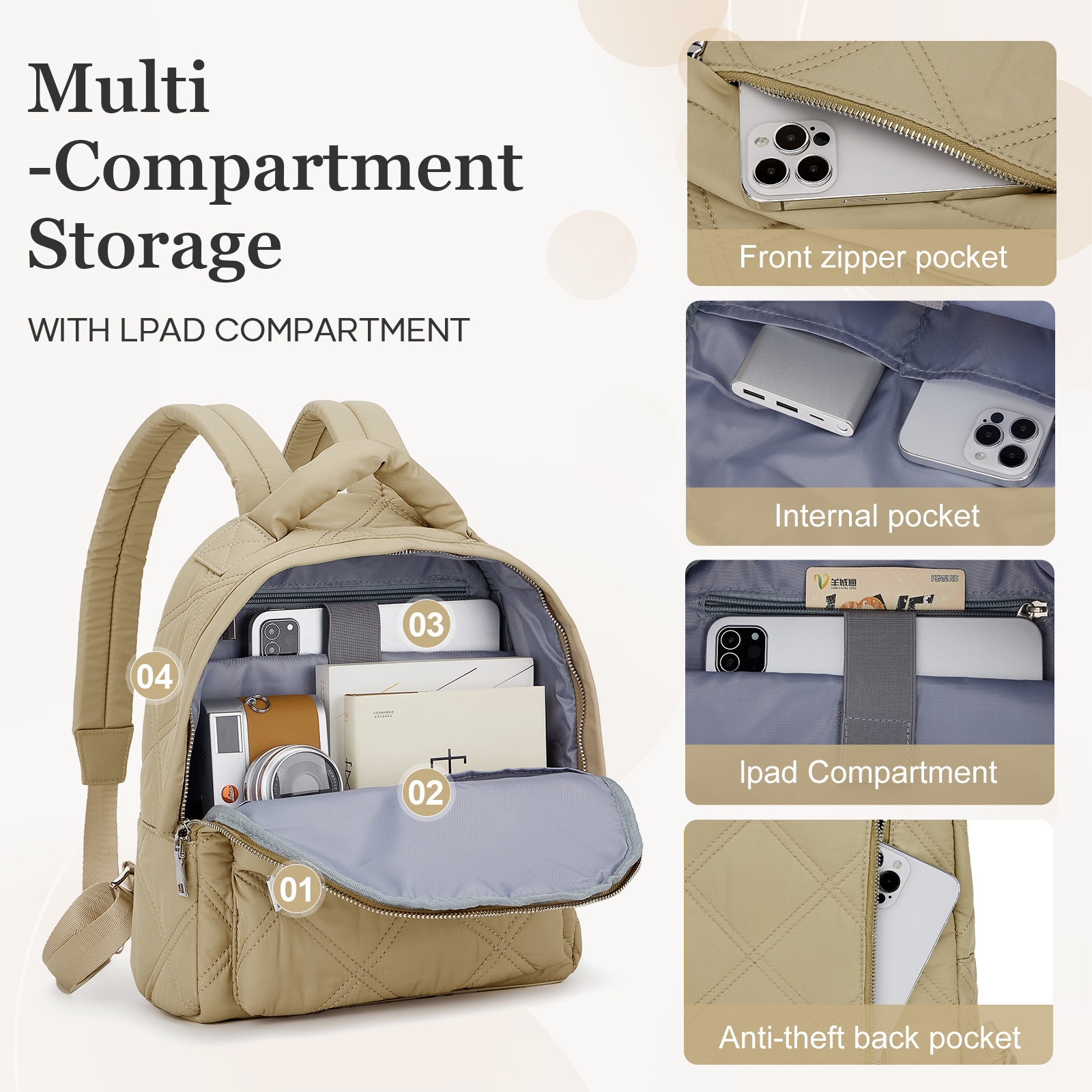 Women's Backpack Fashion Backp - Women Bags Work reseña y precio