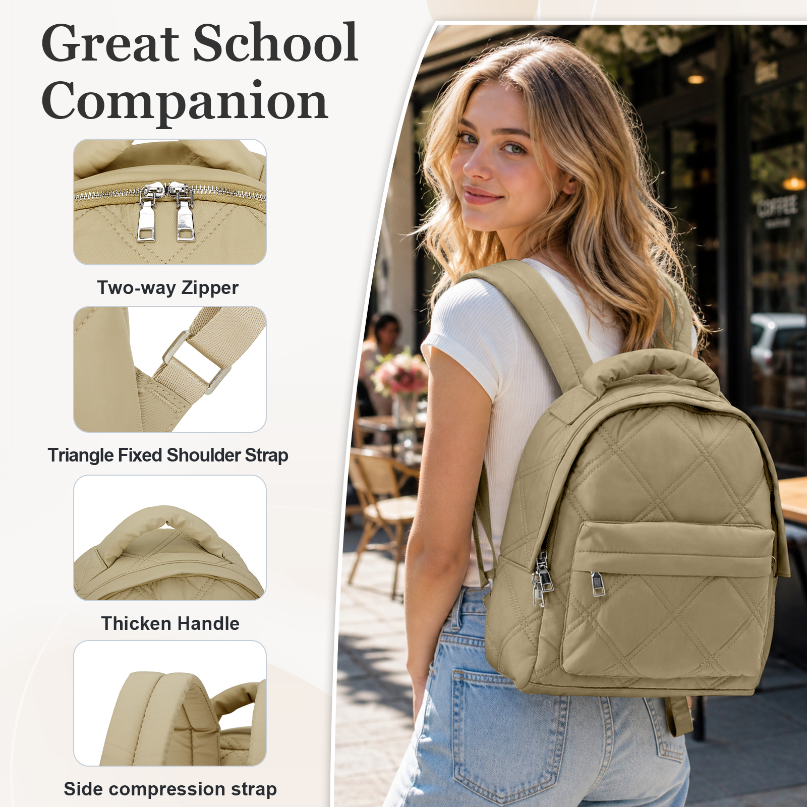 Women's Backpack Fashion Backp - Women Bags Work reseña y precio