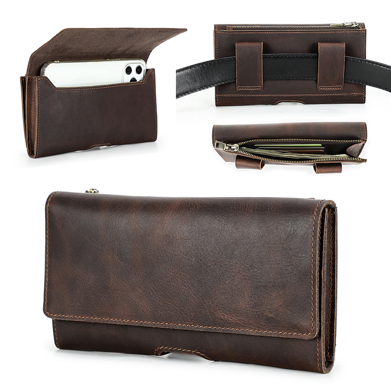 Cowhide Leather Waist Bag Phon - Saddle Bag Leather reseña y precio