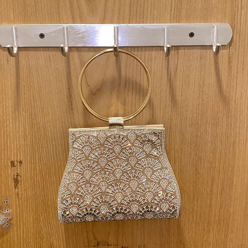 Glitter Shiny Diamond Clutch P - Women Handheld Bags reseña y precio