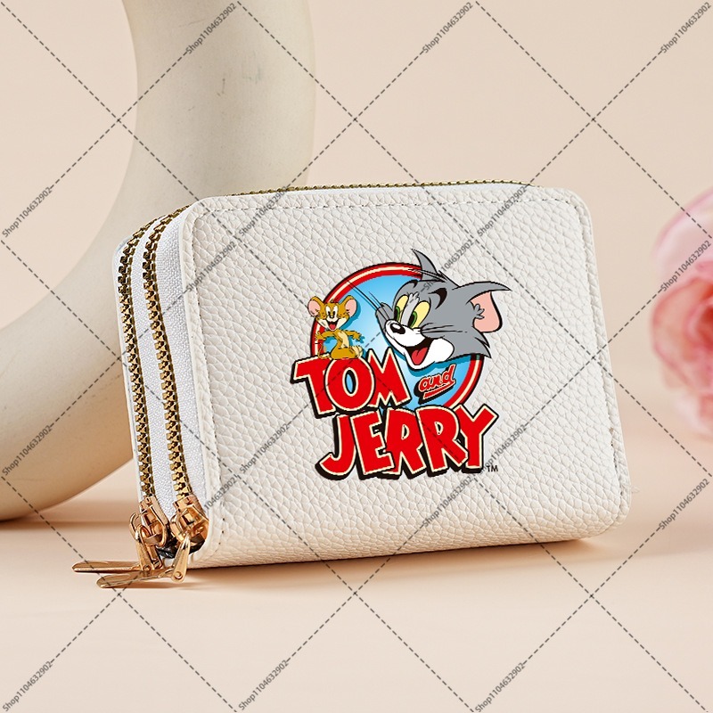 Tom and Jerry Cute Card Holder - Women Bags Purses reseña y precio
