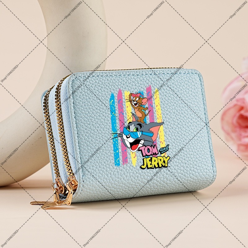 Tom and Jerry Cute Card Holder - Women Bags Purses reseña y precio
