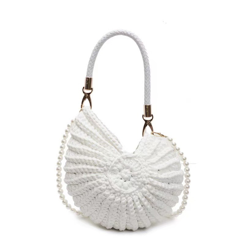 Creative Conch Shaped Crochet  - Women Bags Handmade reseña y precio