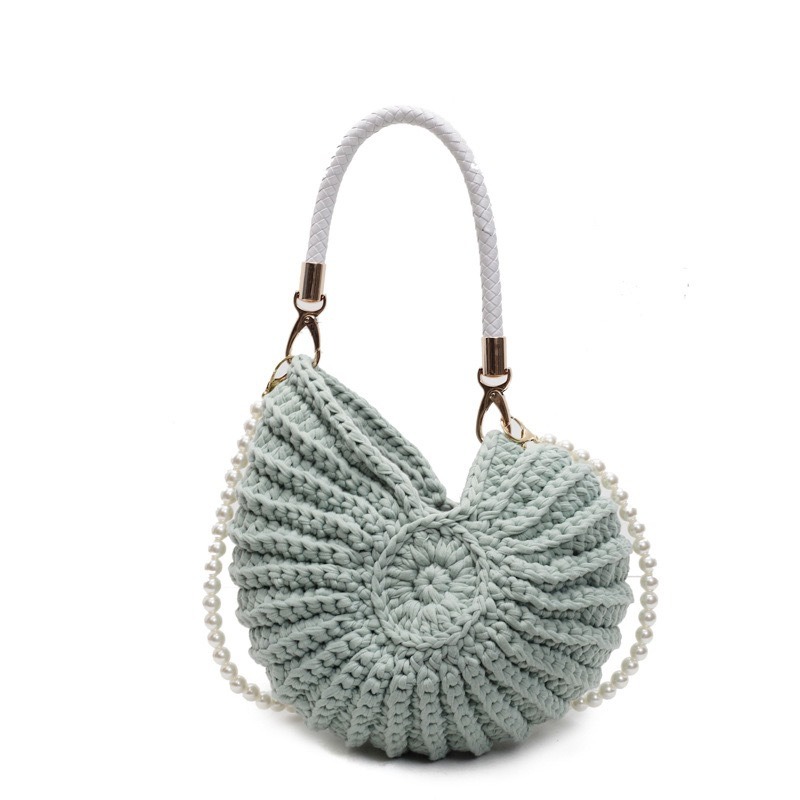 Creative Conch Shaped Crochet  - Women Bags Handmade reseña y precio