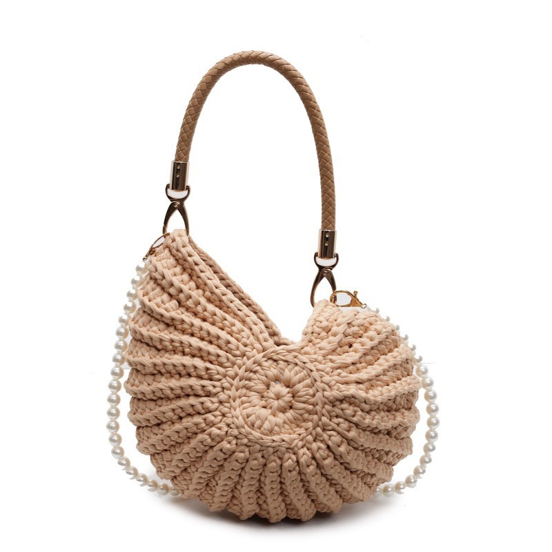 Creative Conch Shaped Crochet  - Women Bags Handmade reseña y precio