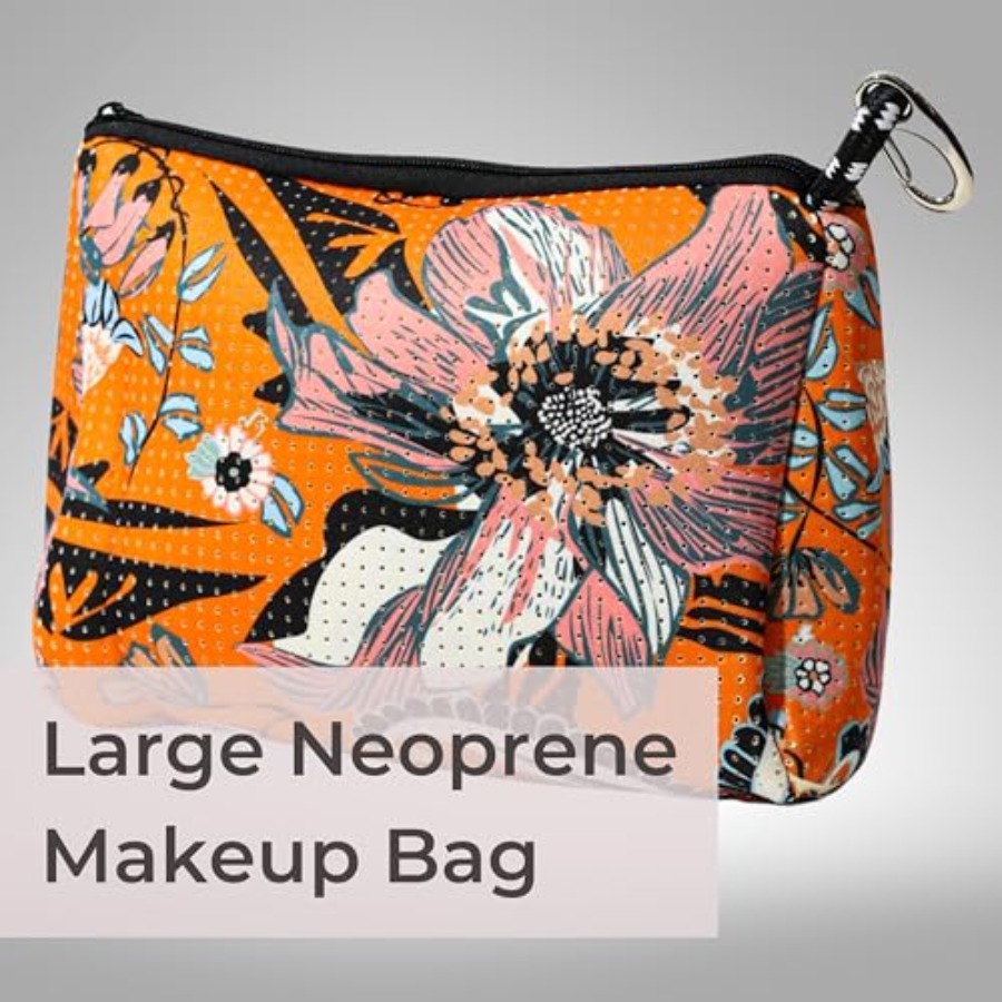 Brand Large Makeup Bag with Zi - Women Bags For Travel reseña y precio
