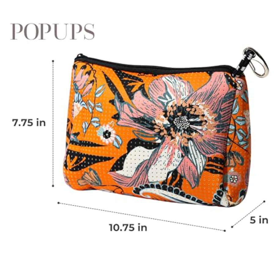 Brand Large Makeup Bag with Zi - Women Bags For Travel reseña y precio