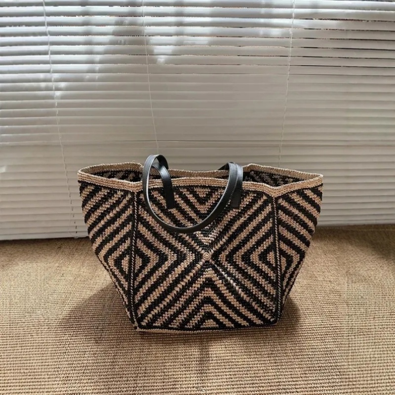 Oversized large Raffia straw t - Women Bags Handmade reseña y precio
