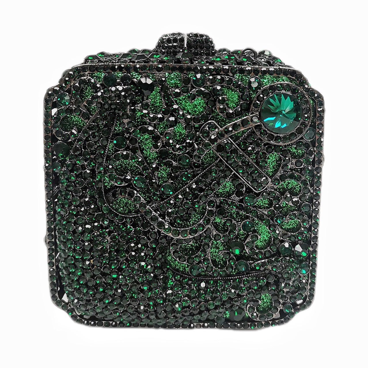 Women Brand Pink Gold Crystal  - Women Bags Gold reseña y precio