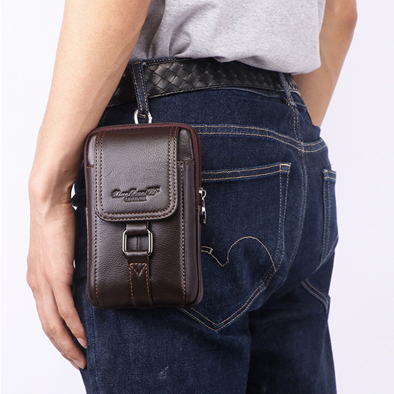 Men Cell/Mobile Phone Case Wai - Saddle Bag Leather reseña y precio