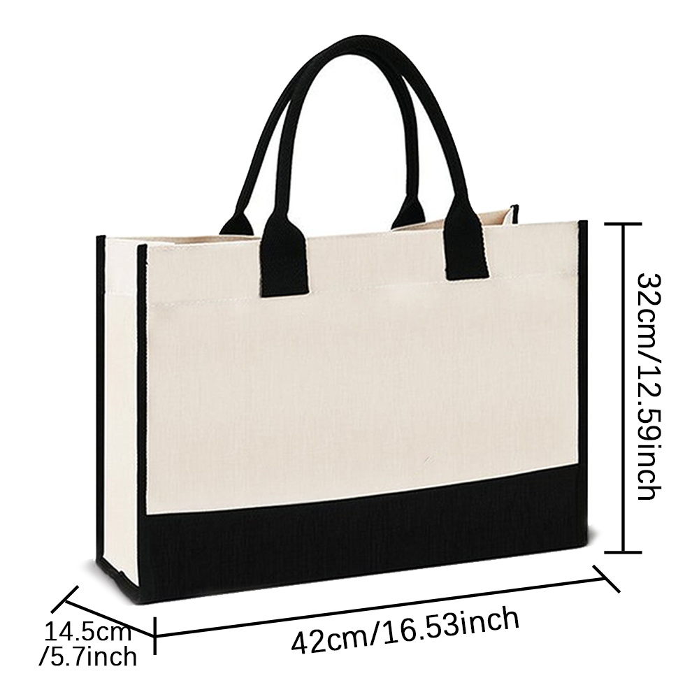 Portable Bear Letter Series Pr - Women Bags Jute reseña y precio