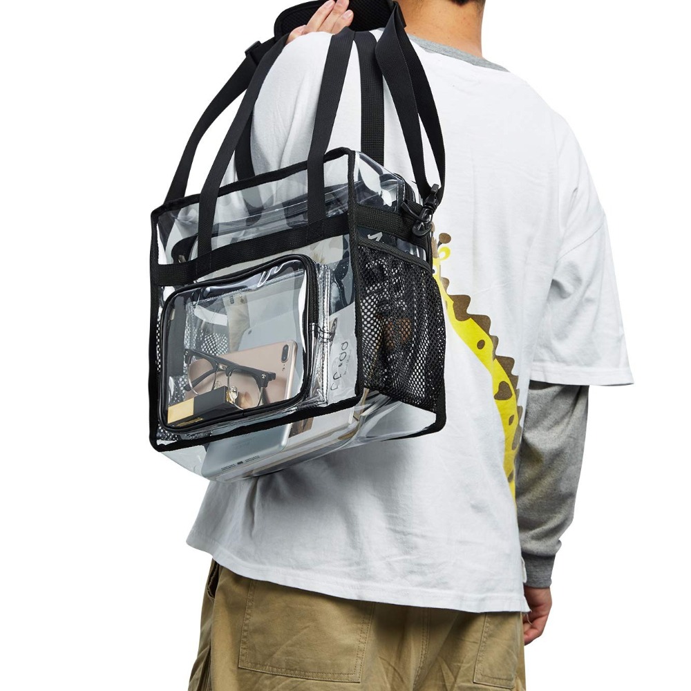 Clear Tote Bag Heavy Duty Plas - Women Bags Work reseña y precio