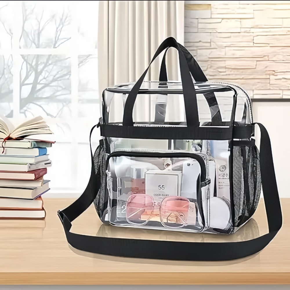 Clear Tote Bag Heavy Duty Plas - Women Bags Work reseña y precio