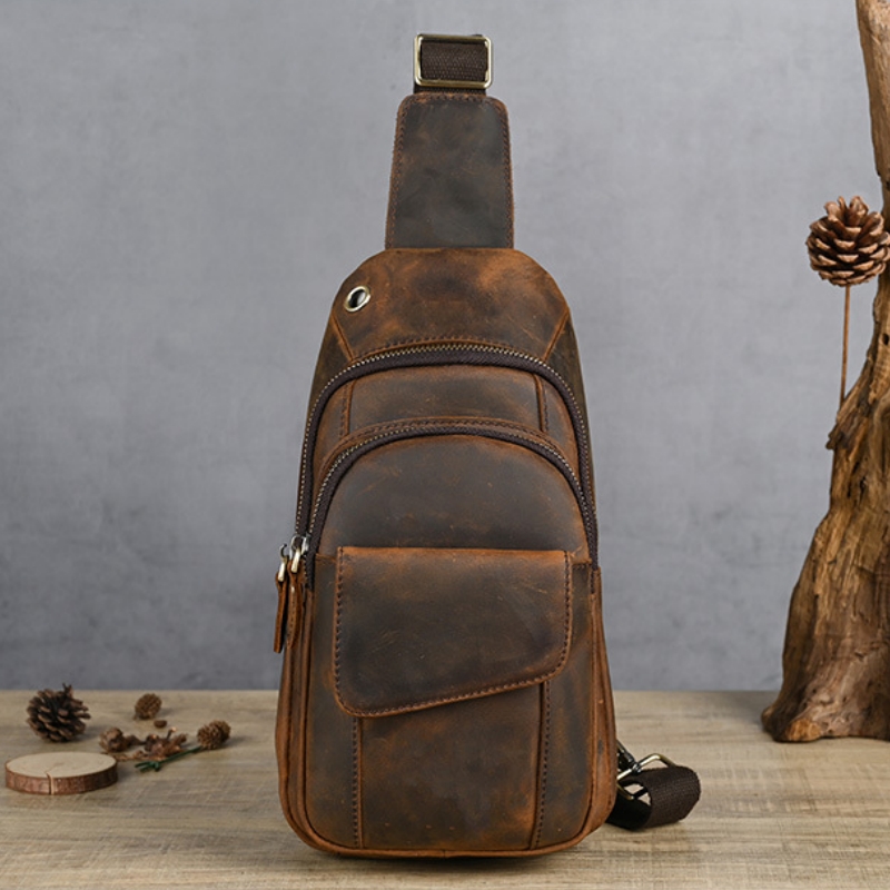Designer Luxury Multifunction  - Saddle Bag Leather reseña y precio