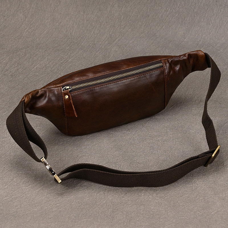 Men's Leather Chest Bags Cross - Saddle Bag Leather reseña y precio