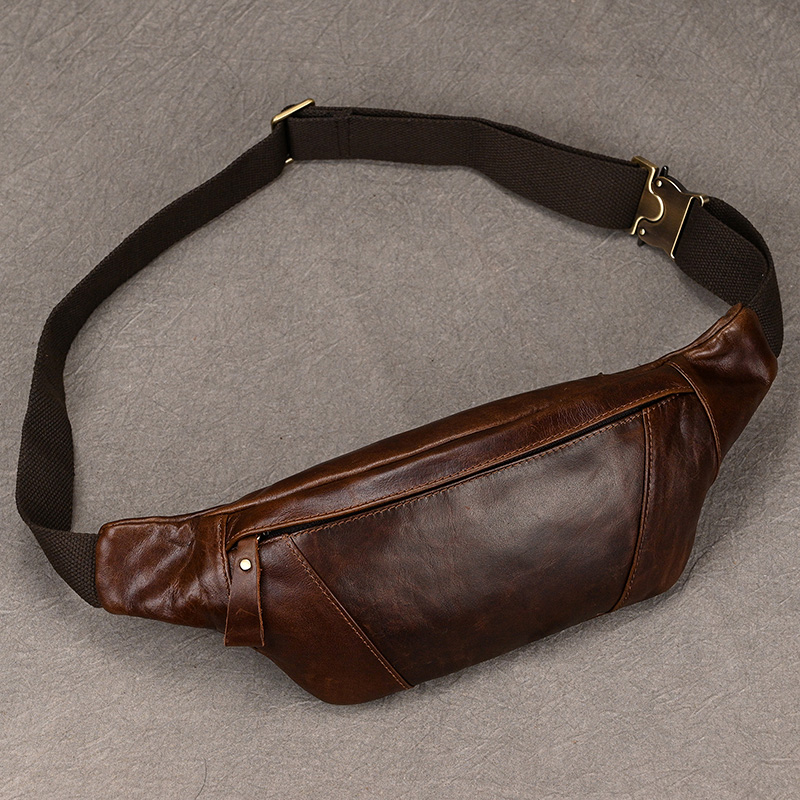 Men's Leather Chest Bags Cross - Saddle Bag Leather reseña y precio