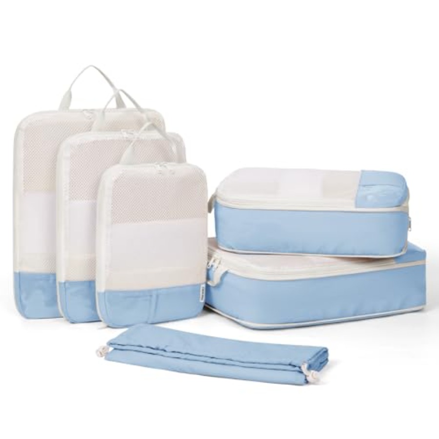 6 Set Compression Packing Cube - Women Bags For Travel reseña y precio