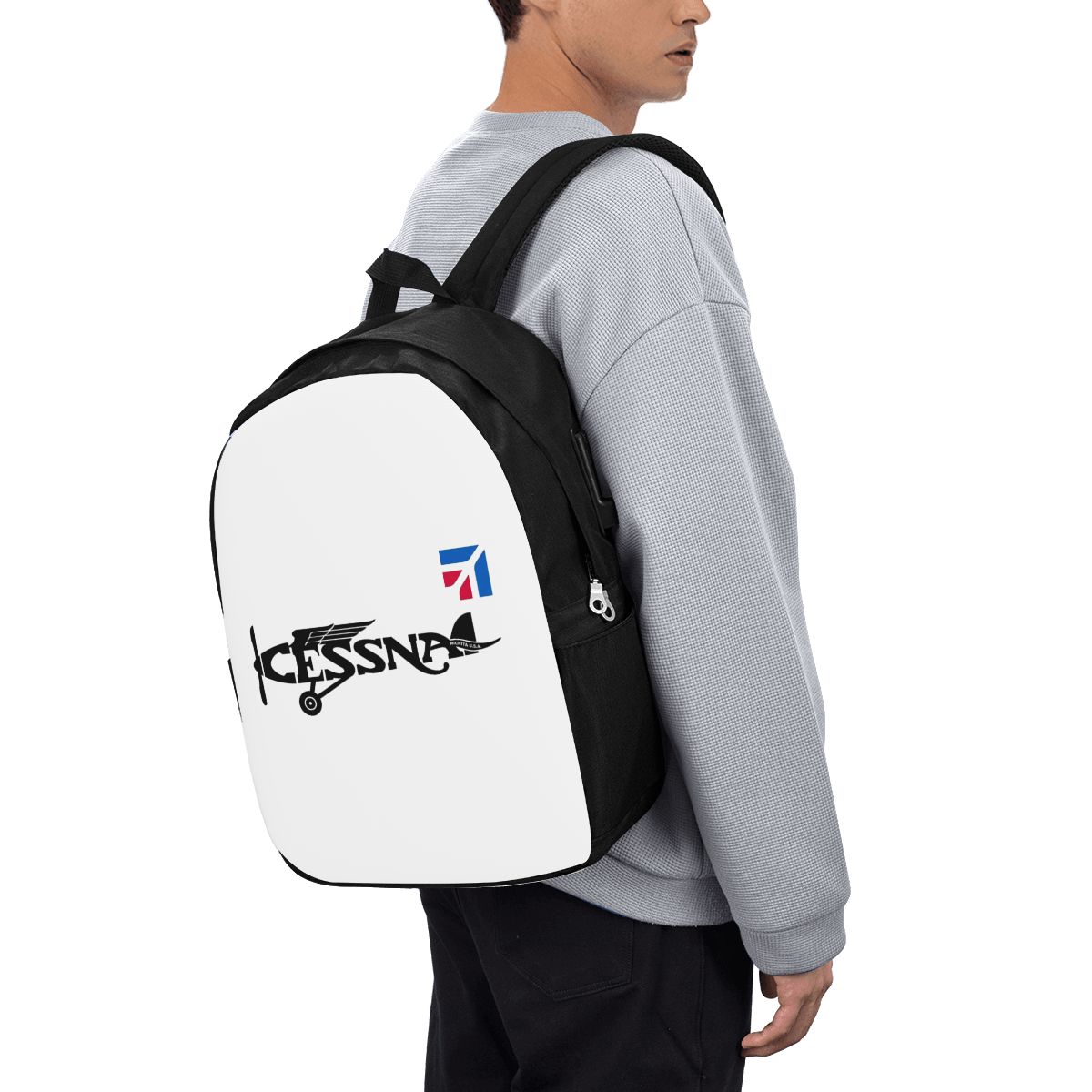 Cessna Logo Backpack Travel No - Women Bags For Travel reseña y precio