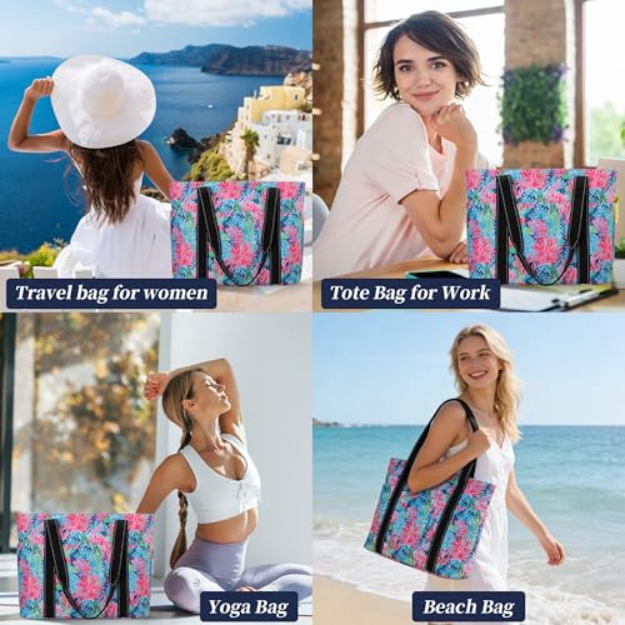Tote Bag for Women with Laptop - Women Bags Work reseña y precio