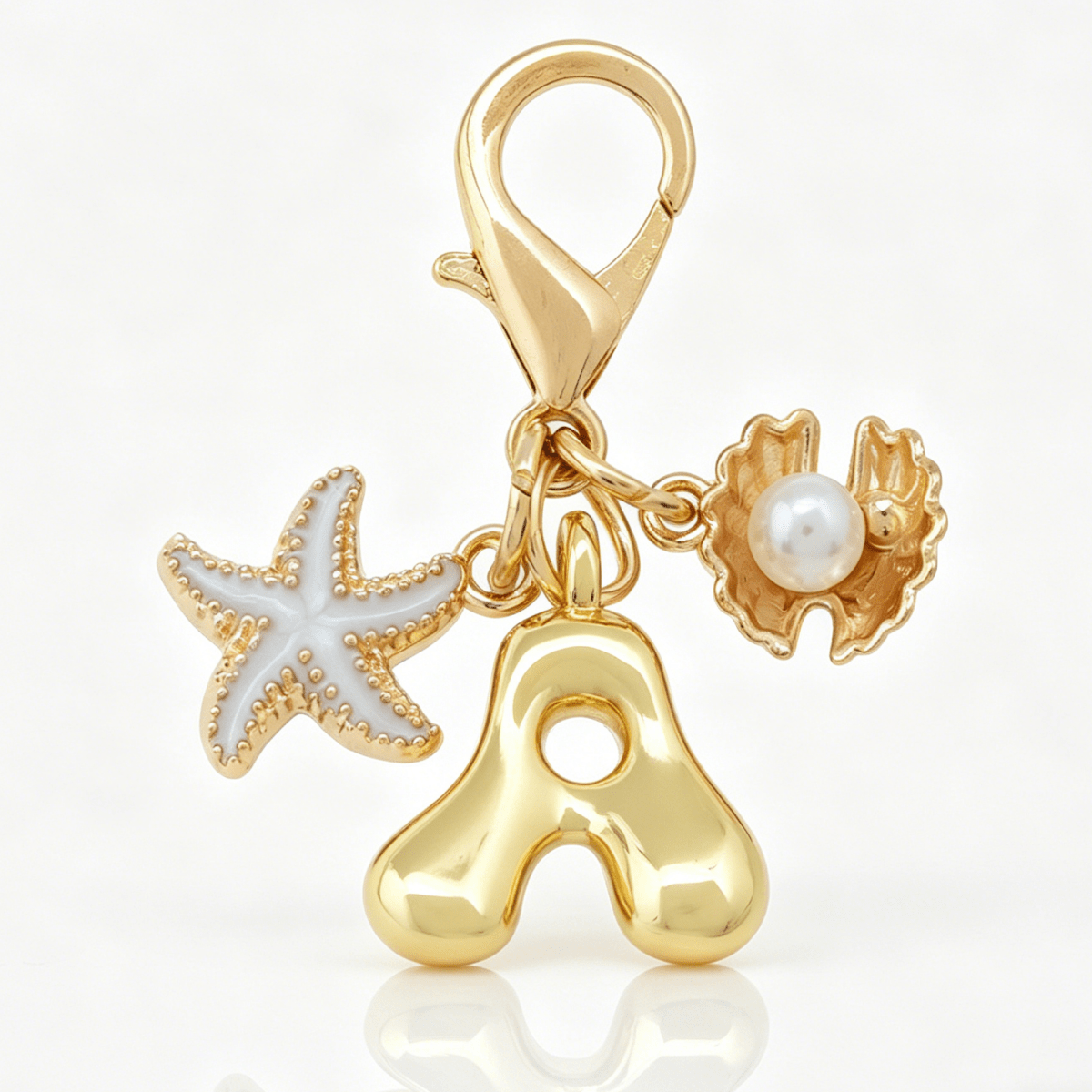 1pc A-Z Letter Gold Bubble Alp - Women Bags Gold reseña y precio