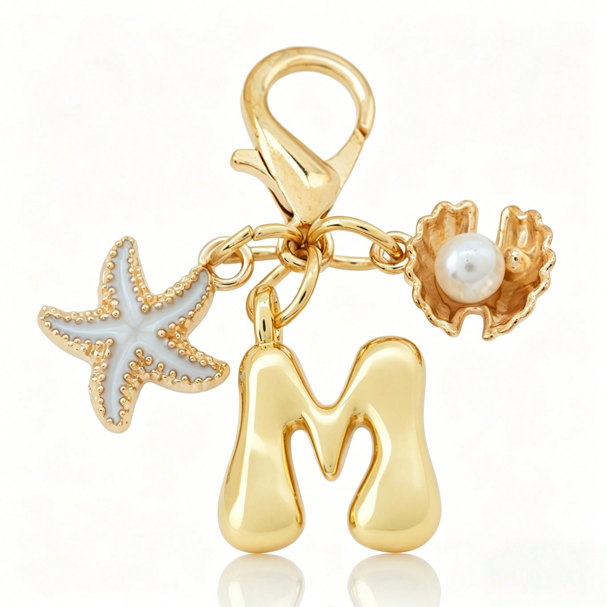 1pc A-Z Letter Gold Bubble Alp - Women Bags Gold reseña y precio
