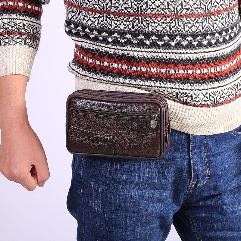 1PC Leather Hand Bags For Men  - Women Bags Purses reseña y precio