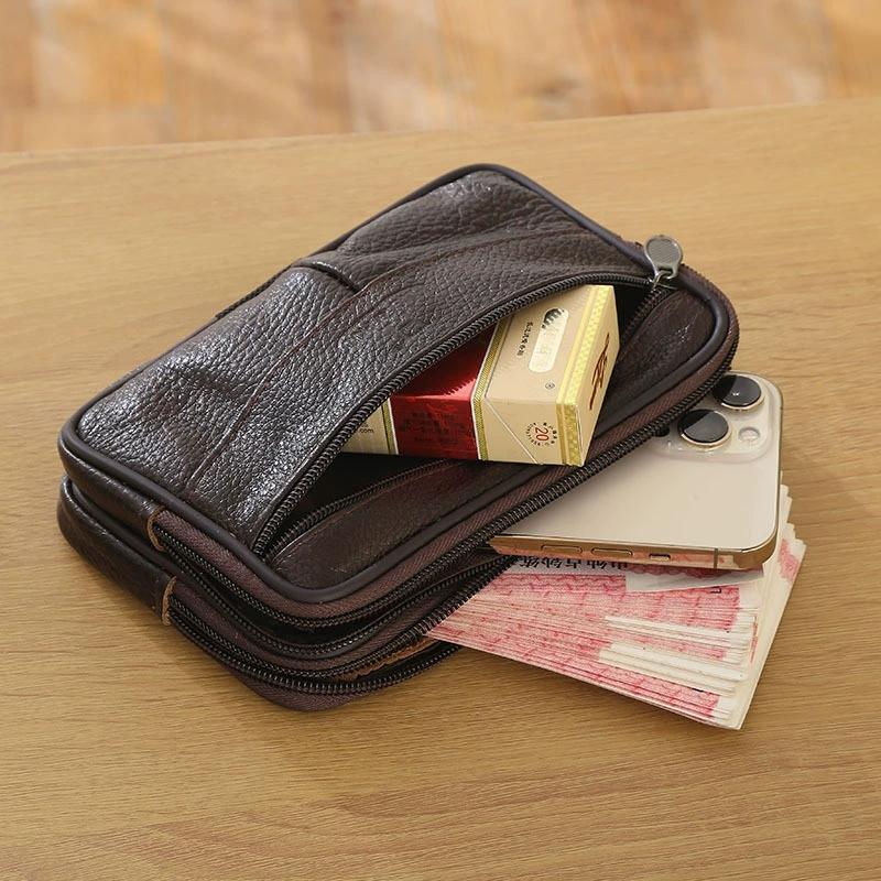 1PC Leather Hand Bags For Men  - Women Bags Purses reseña y precio