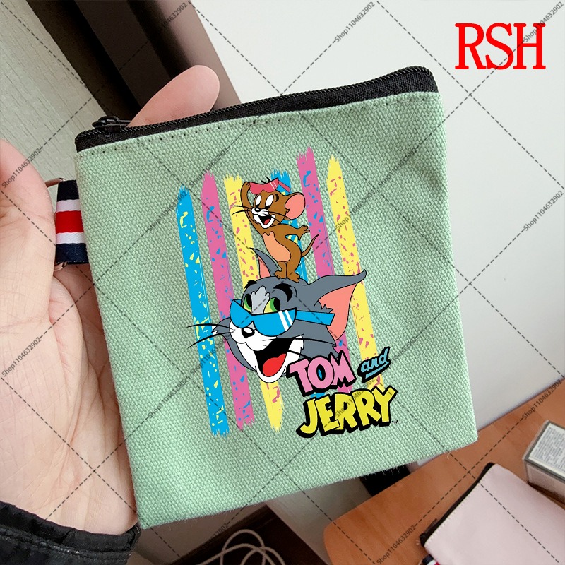 Tom and Jerry Coin Pouch Carto - Women Bags Purses reseña y precio