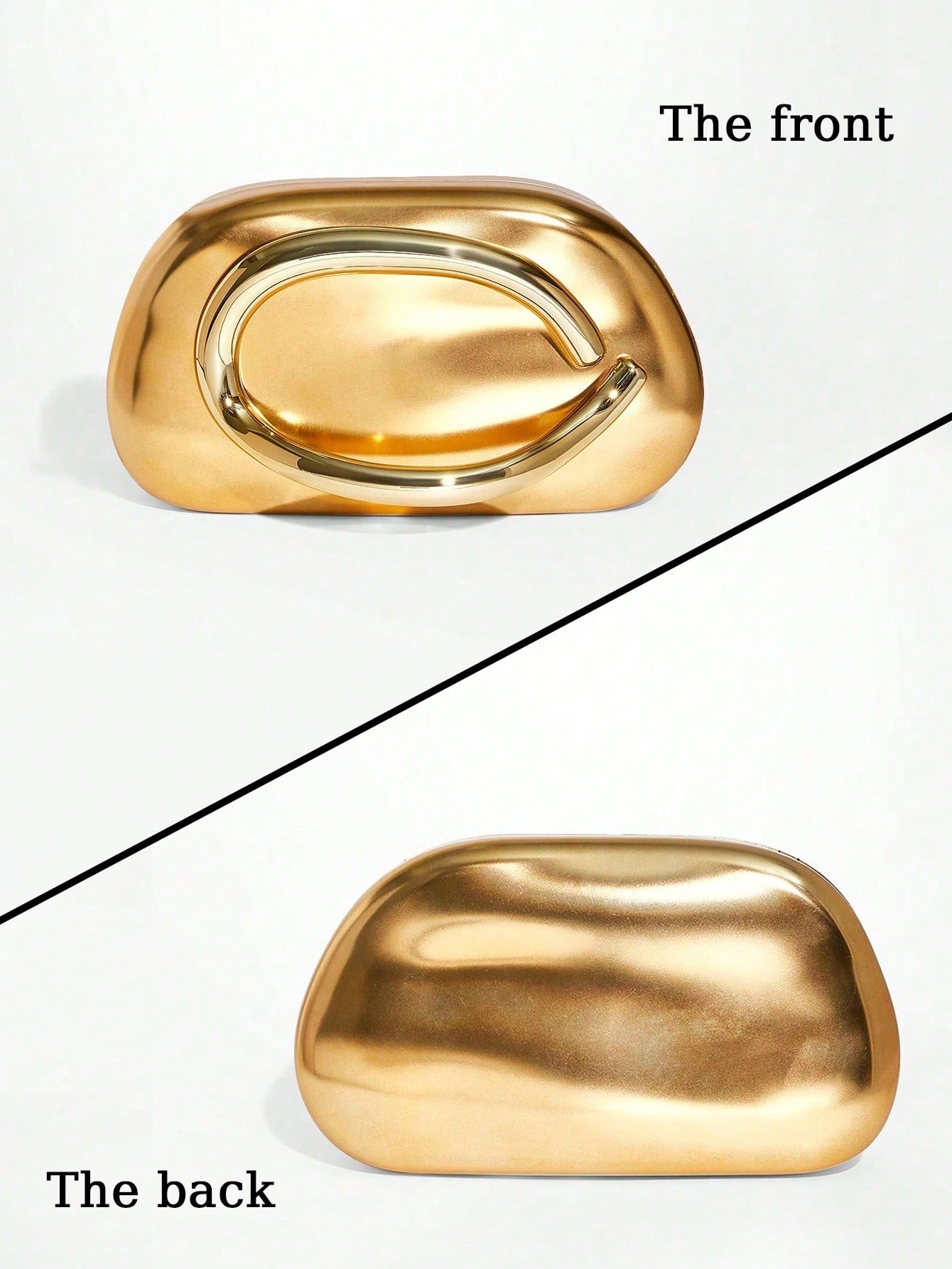 Elegant Gold Hardware Clutch B - Women Bags Ru reseña y precio