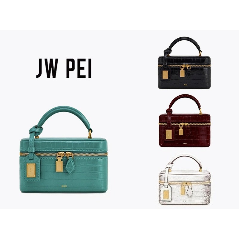JW PEI Cleo Box Bag Crocodile- - Women Handheld Bags reseña y precio