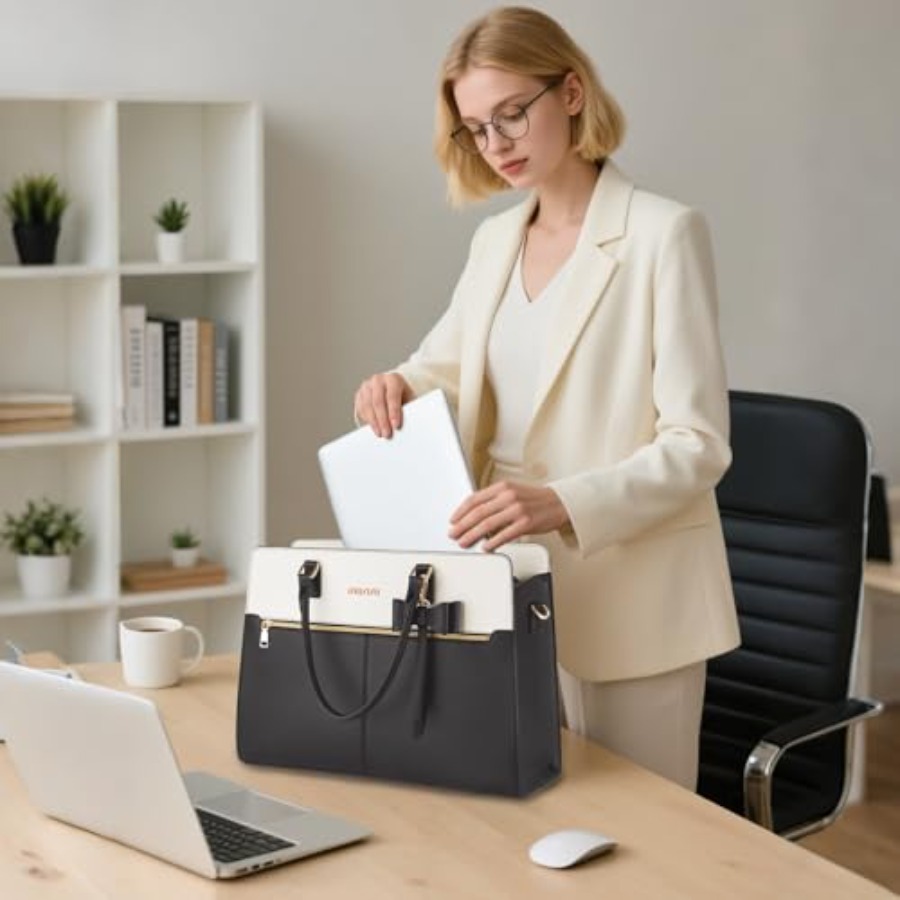 Laptop Tote Bag for Women, 15. - Women Bags Work reseña y precio