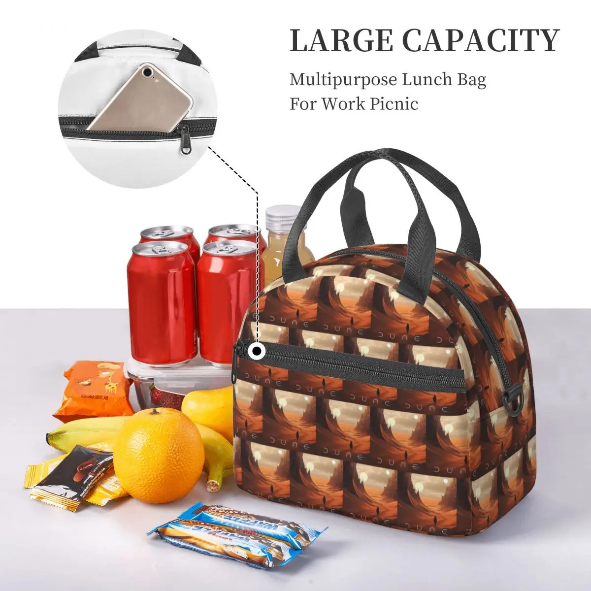 Dune 2020 Fan Art Insulated Lu - Women Bags Dune reseña y precio