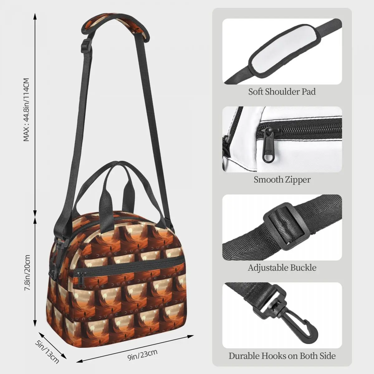 Dune 2020 Fan Art Insulated Lu - Women Bags Dune reseña y precio