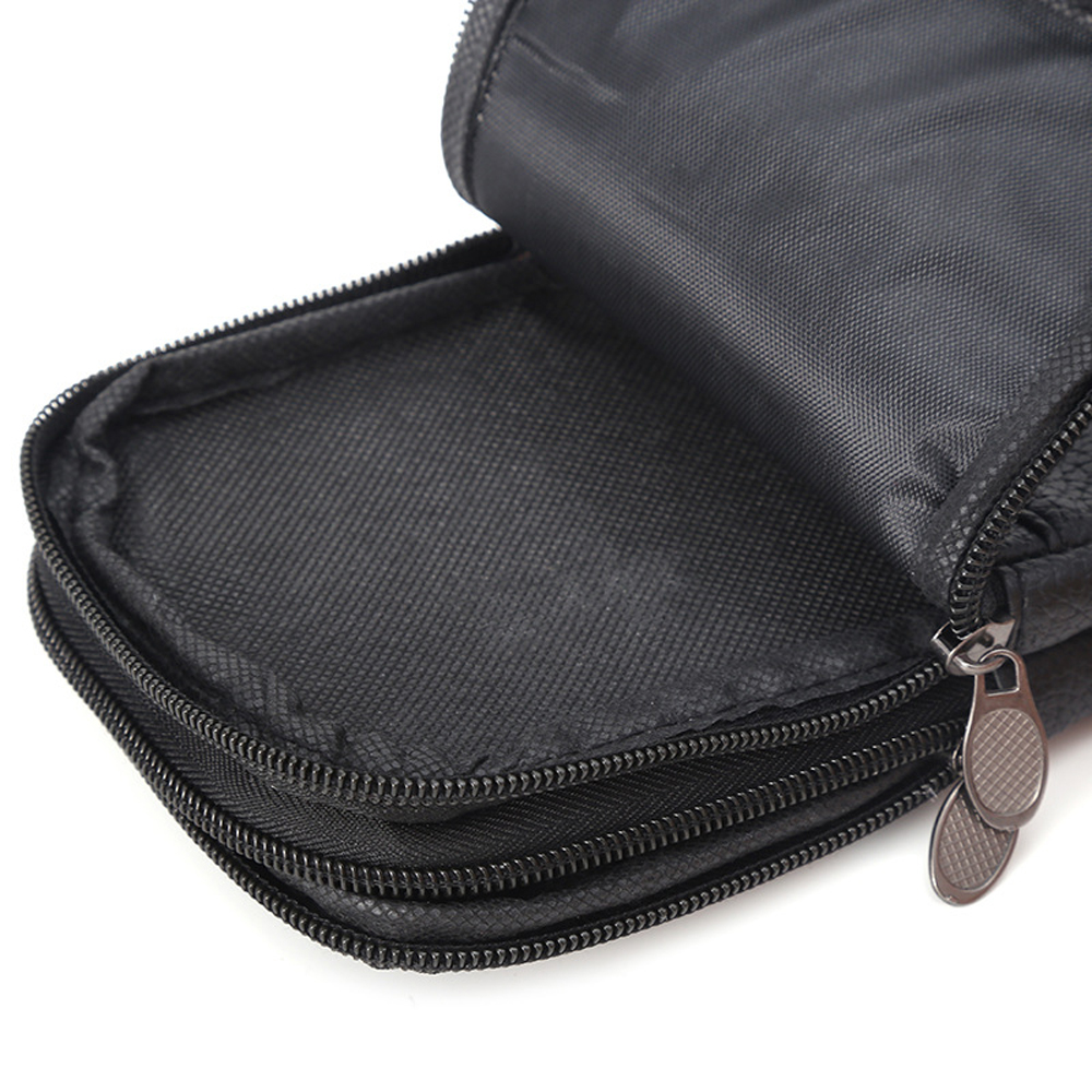 Men Waist Bag Mobile Phone Bag - Saddle Bag Leather reseña y precio