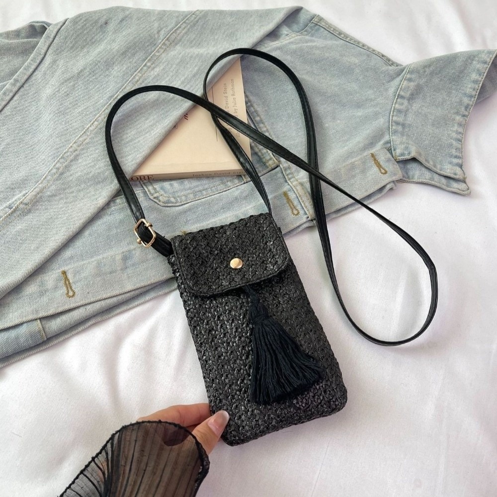 Fashion Weaving Straw Woven Ha - Women Bags Handmade reseña y precio