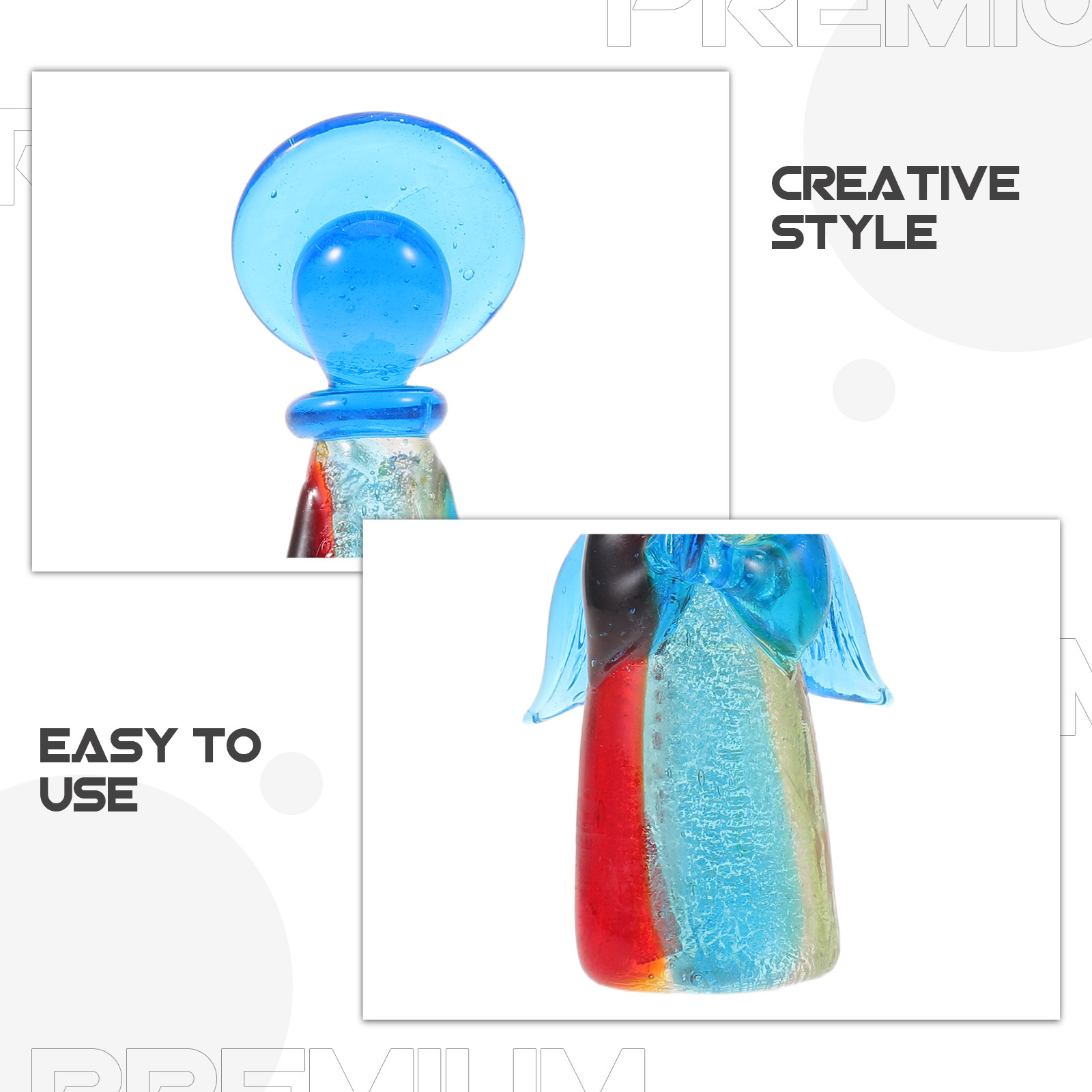 Glass Guardian Angel Clear Han - Women Bags Handmade reseña y precio