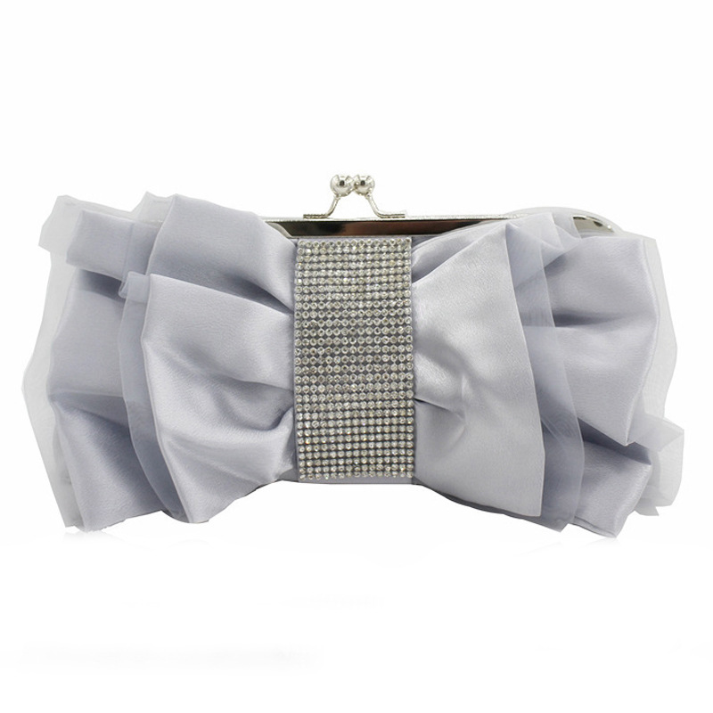 New Shiny Folded Flash Diamond - Women Bags Gold reseña y precio