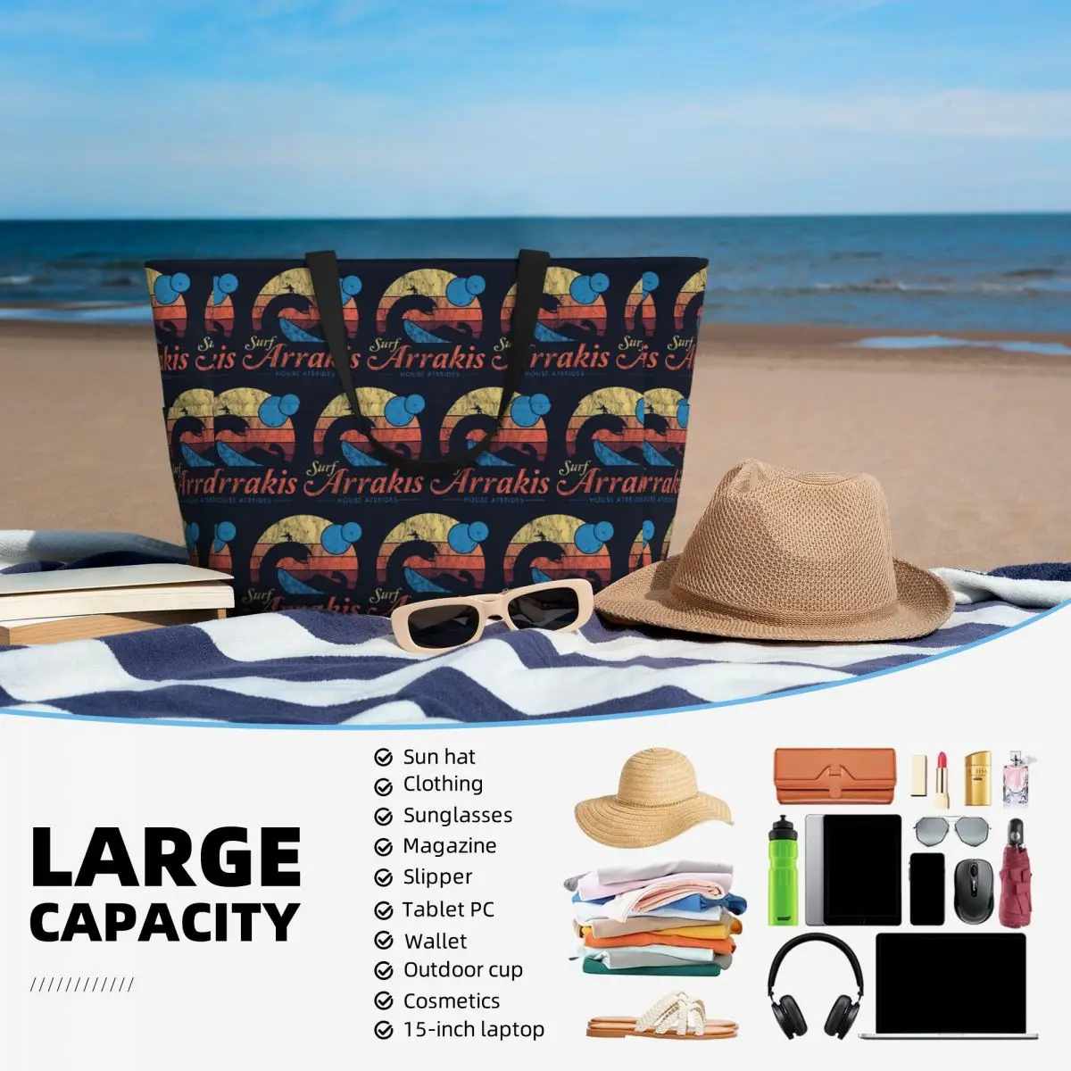 Visit Arrakis Distressed Surf  - Women Bags Dune reseña y precio