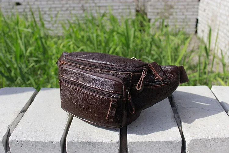 Genuine Cowhide Leather Waist  - Saddle Bag Leather reseña y precio