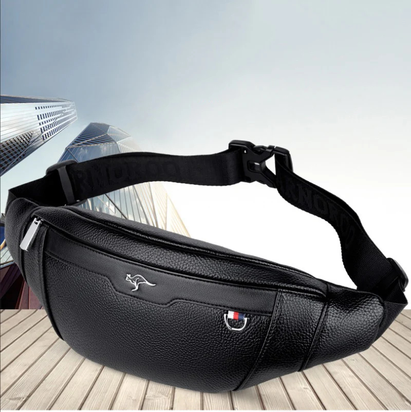Business Leather Waist Bag Mul - Saddle Bag Leather reseña y precio